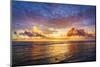 Sunset, West Island, Cocos (Keeling) Islands, Indian Ocean, Asia-Lynn Gail-Mounted Photographic Print