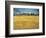 Sunset: Wheat Fields Near Arles, 1888-Vincent van Gogh-Framed Giclee Print