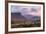 Sunset While Looking Out Over The La Sal Mountain Range Outside The Fisher Towers - Moab, Utah-Dan Holz-Framed Photographic Print