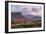 Sunset While Looking Out Over The La Sal Mountain Range Outside The Fisher Towers - Moab, Utah-Dan Holz-Framed Photographic Print