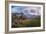 Sunset While Looking Out Over The La Sal Mountain Range Outside The Fisher Towers - Moab, Utah-Dan Holz-Framed Photographic Print