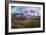 Sunset While Looking Out Over The La Sal Mountain Range Outside The Fisher Towers - Moab, Utah-Dan Holz-Framed Photographic Print