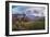 Sunset While Looking Out Over The La Sal Mountain Range Outside The Fisher Towers - Moab, Utah-Dan Holz-Framed Photographic Print