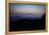 Sunset with Mount Saint Helens on the Horizon, Mount Rainier National Park, Washington-Dan Holz-Framed Premier Image Canvas