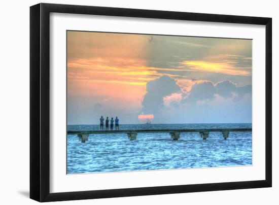 Sunset Witness-Robert Goldwitz-Framed Photographic Print