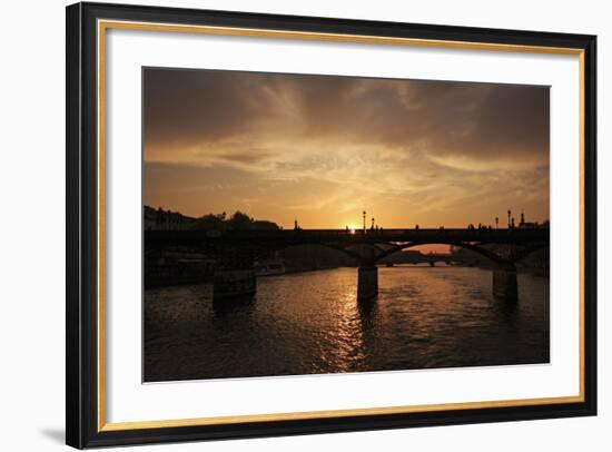 Sunset Yacht-Sebastien Lory-Framed Photographic Print