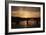 Sunset Yacht-Sebastien Lory-Framed Photographic Print