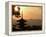 Sunset, Yasaka No to Pagoda, Kyoto City, Honshu, Japan-Christian Kober-Framed Premier Image Canvas