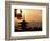 Sunset, Yasaka No to Pagoda, Kyoto City, Honshu, Japan-Christian Kober-Framed Photographic Print