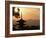 Sunset, Yasaka No to Pagoda, Kyoto City, Honshu, Japan-Christian Kober-Framed Photographic Print