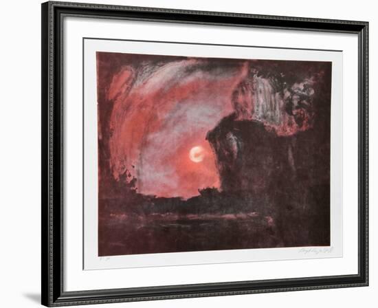 Sunset-Lloyd Lozes Goff-Framed Limited Edition