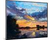 Sunset-Robert Moore-Mounted Art Print