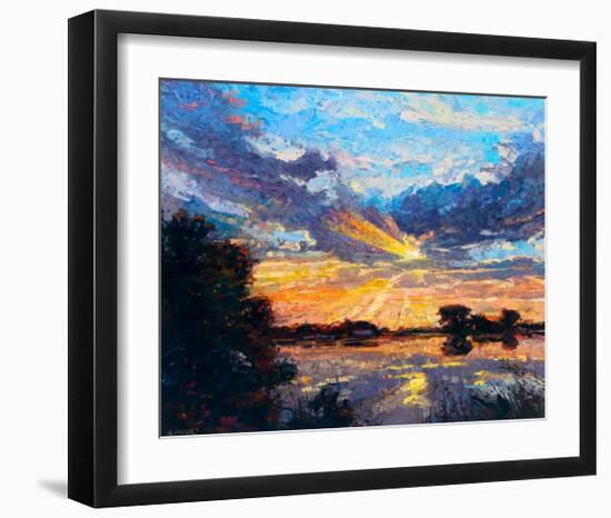 Sunset-Robert Moore-Framed Art Print