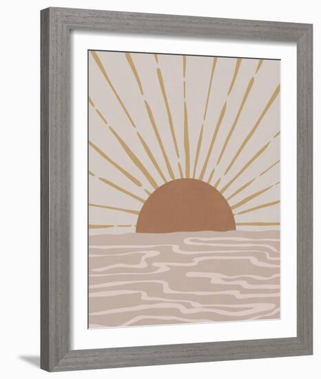 Sunset-Dana Shek-Framed Giclee Print