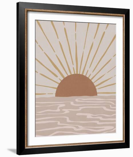 Sunset-Dana Shek-Framed Giclee Print