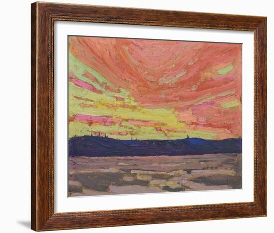 Sunset-Tom Thomson-Framed Giclee Print