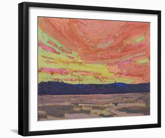 Sunset-Tom Thomson-Framed Giclee Print