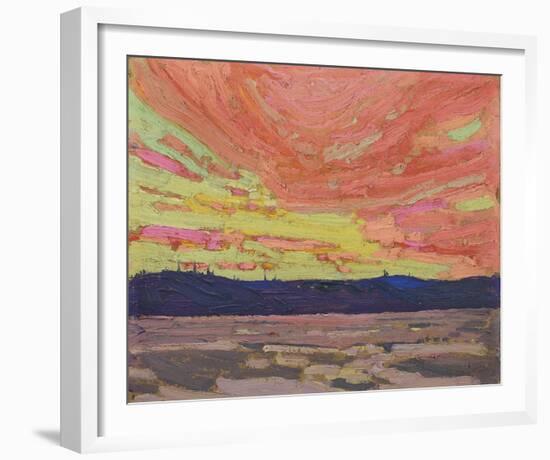 Sunset-Tom Thomson-Framed Giclee Print