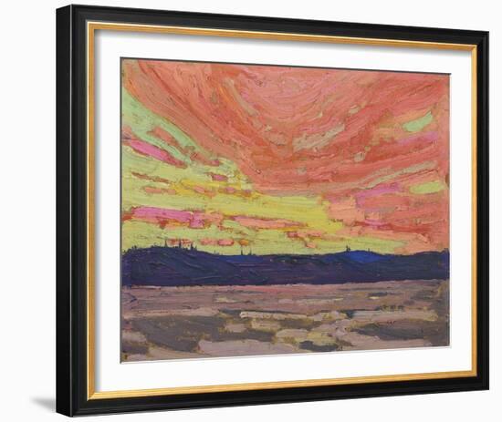 Sunset-Tom Thomson-Framed Giclee Print