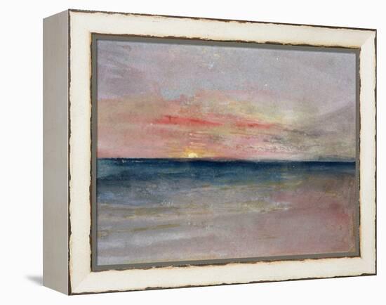 Sunset-J^ M^ W^ Turner-Framed Premier Image Canvas