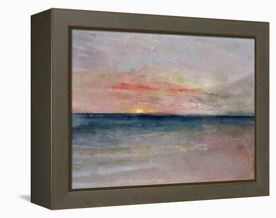 Sunset-J^ M^ W^ Turner-Framed Premier Image Canvas