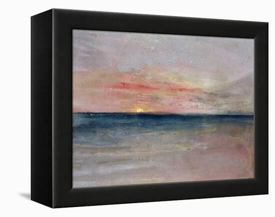 Sunset-J^ M^ W^ Turner-Framed Premier Image Canvas