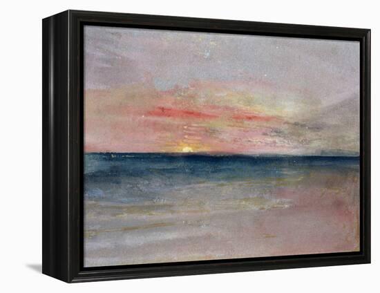 Sunset-J^ M^ W^ Turner-Framed Premier Image Canvas