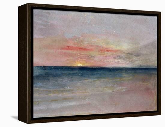 Sunset-J^ M^ W^ Turner-Framed Premier Image Canvas