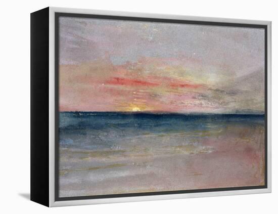 Sunset-J^ M^ W^ Turner-Framed Premier Image Canvas