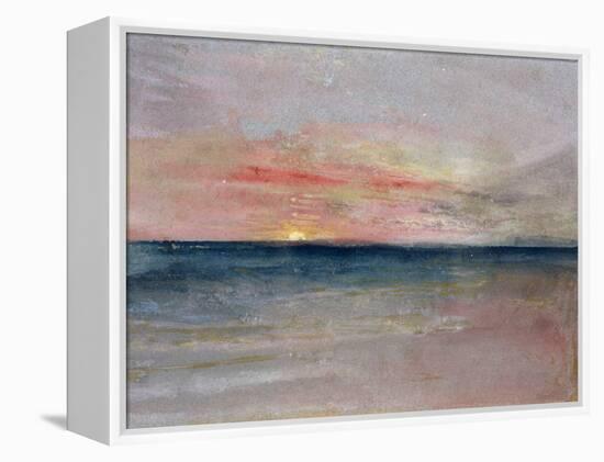 Sunset-J^ M^ W^ Turner-Framed Premier Image Canvas