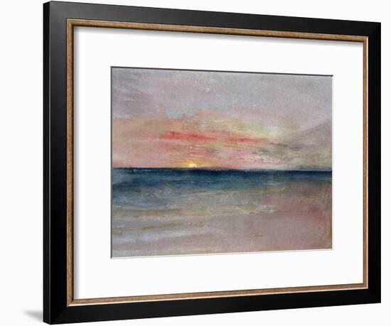 Sunset-J^ M^ W^ Turner-Framed Premium Giclee Print
