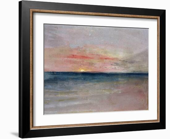 Sunset-J^ M^ W^ Turner-Framed Premium Giclee Print