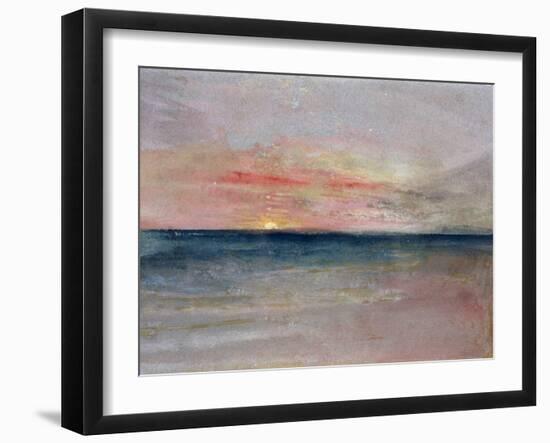 Sunset-J^ M^ W^ Turner-Framed Premium Giclee Print