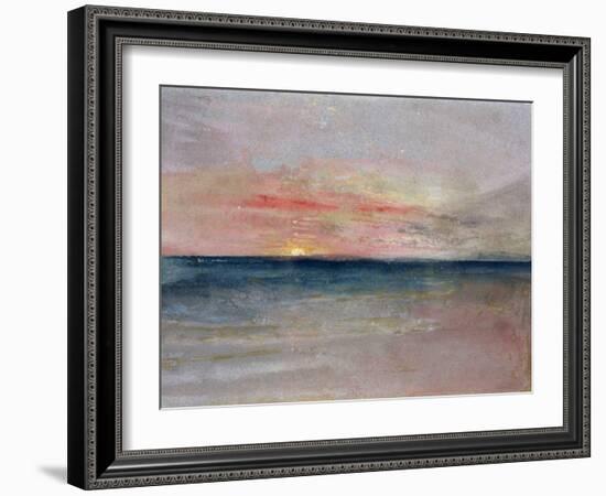 Sunset-J^ M^ W^ Turner-Framed Premium Giclee Print