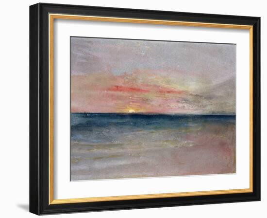 Sunset-J^ M^ W^ Turner-Framed Premium Giclee Print