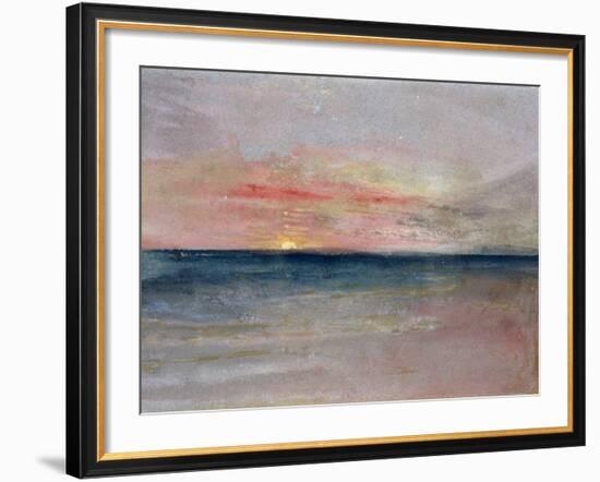 Sunset-J^ M^ W^ Turner-Framed Premium Giclee Print