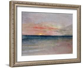 Sunset-J^ M^ W^ Turner-Framed Giclee Print