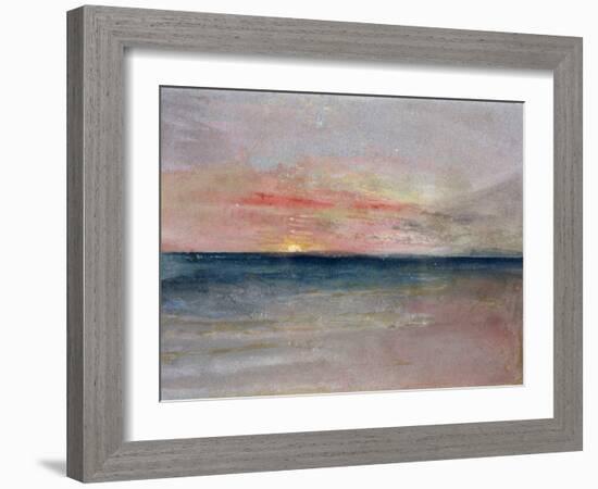 Sunset-J^ M^ W^ Turner-Framed Giclee Print