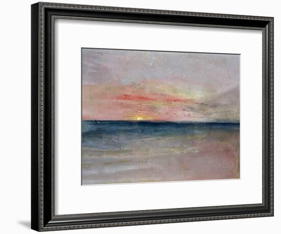 Sunset-J^ M^ W^ Turner-Framed Giclee Print