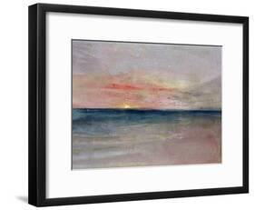 Sunset-J^ M^ W^ Turner-Framed Giclee Print