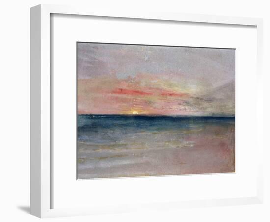 Sunset-J^ M^ W^ Turner-Framed Giclee Print