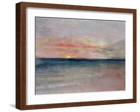 Sunset-J^ M^ W^ Turner-Framed Giclee Print