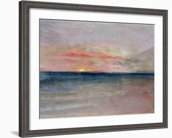 Sunset-J^ M^ W^ Turner-Framed Giclee Print