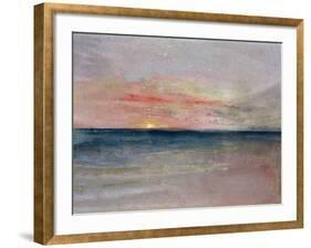 Sunset-J^ M^ W^ Turner-Framed Giclee Print