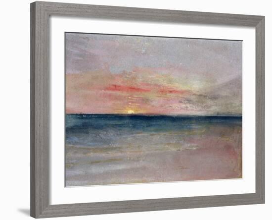 Sunset-J^ M^ W^ Turner-Framed Giclee Print