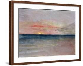 Sunset-J^ M^ W^ Turner-Framed Giclee Print