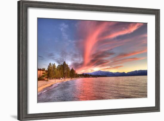 Sunset.-Tom Norring-Framed Photographic Print