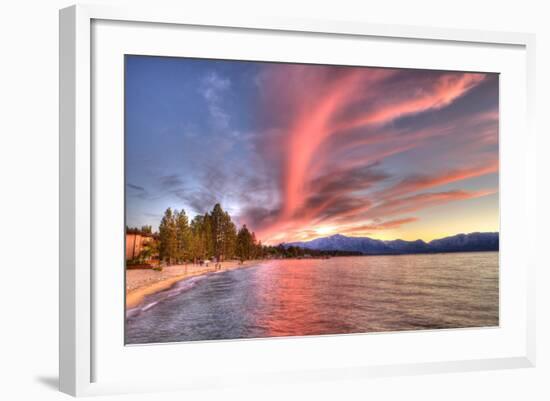 Sunset.-Tom Norring-Framed Photographic Print