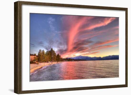 Sunset.-Tom Norring-Framed Photographic Print