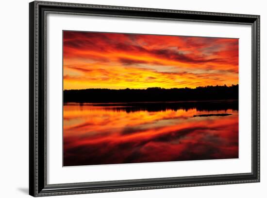 Sunset-Michel Hersen-Framed Photographic Print